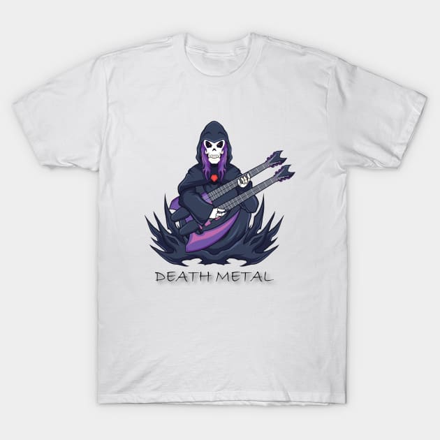 Death metal twin guitar T-Shirt by Center stage prints